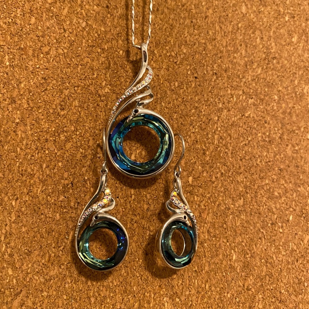 Kate Lynn Phoenix Necklace and Earring Set